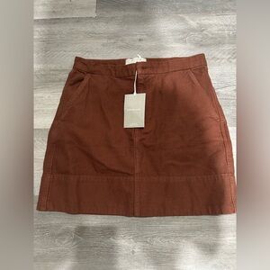 Everlane Women's Tan Mini Skirt